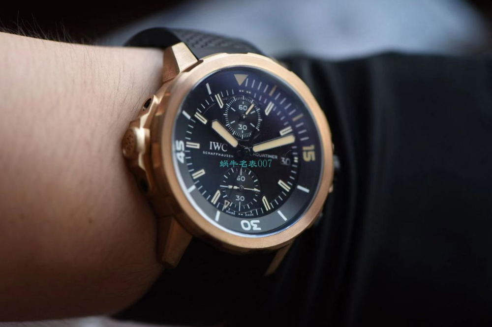 [V6공장] IWC 아쿠아타이머 크로노그래프 엑스페디션 찰스 다윈 에디션 [44mm]